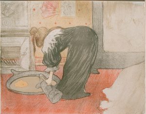 Henri de Toulouse Lautrec Femme au Tub, Elles 1896