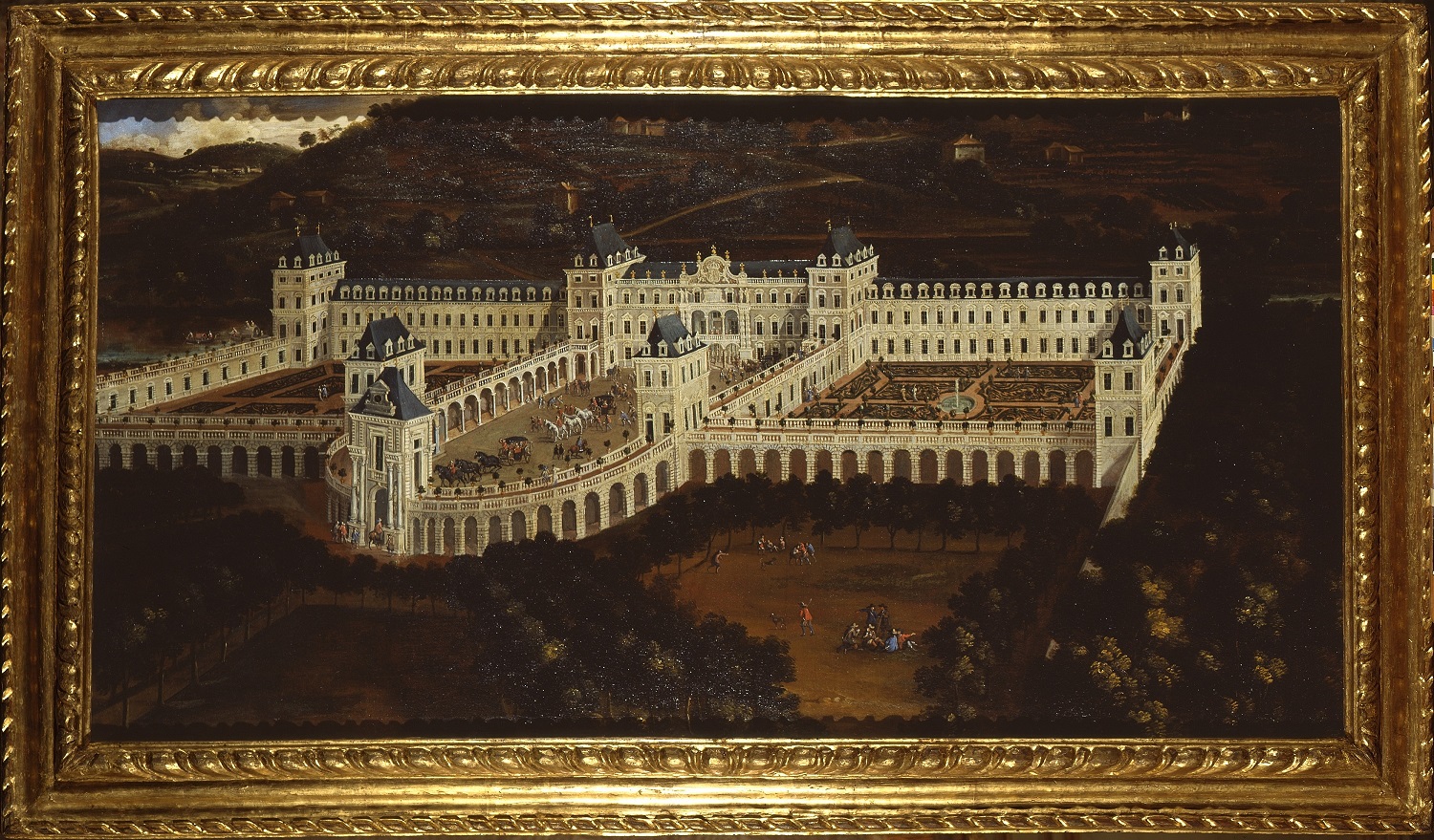 Veduta Del Valentino - Palazzo Madama Torino