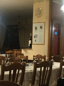 Madonna della Neve: sala ristorante - ph Silvana Delfuoco