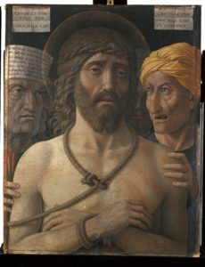 Mantegna, Andrea (1431-1506): Ecce Homo. Paris, Musee Jacquemart-Andre'*** Permission for usage must be provided in writing from Scala.