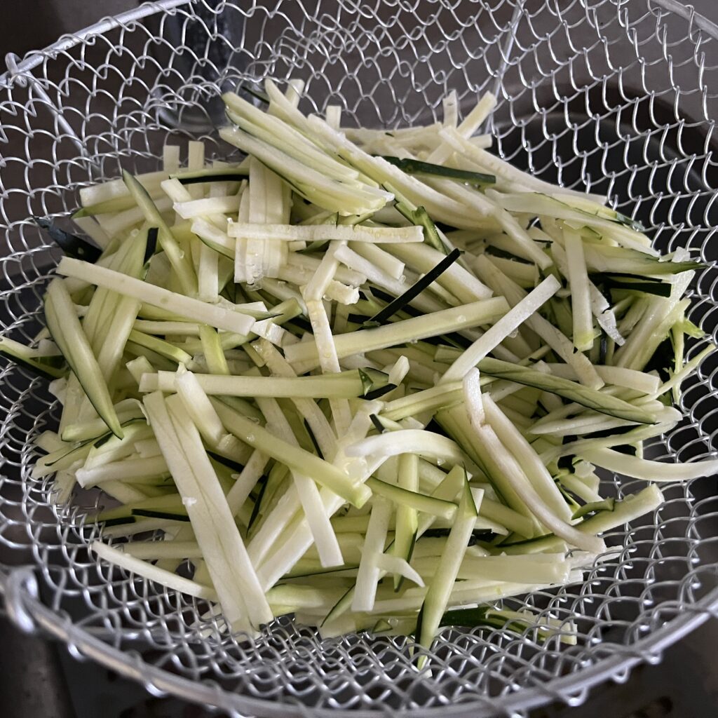 Zucchini A Fiammifero- Ph Silvana Delfuoco